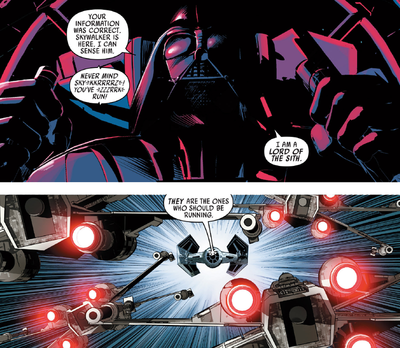 Illustration for article titled The New Star Wars Crossover Comic Rejuvenates Darth Vader's Terrifying Reputation